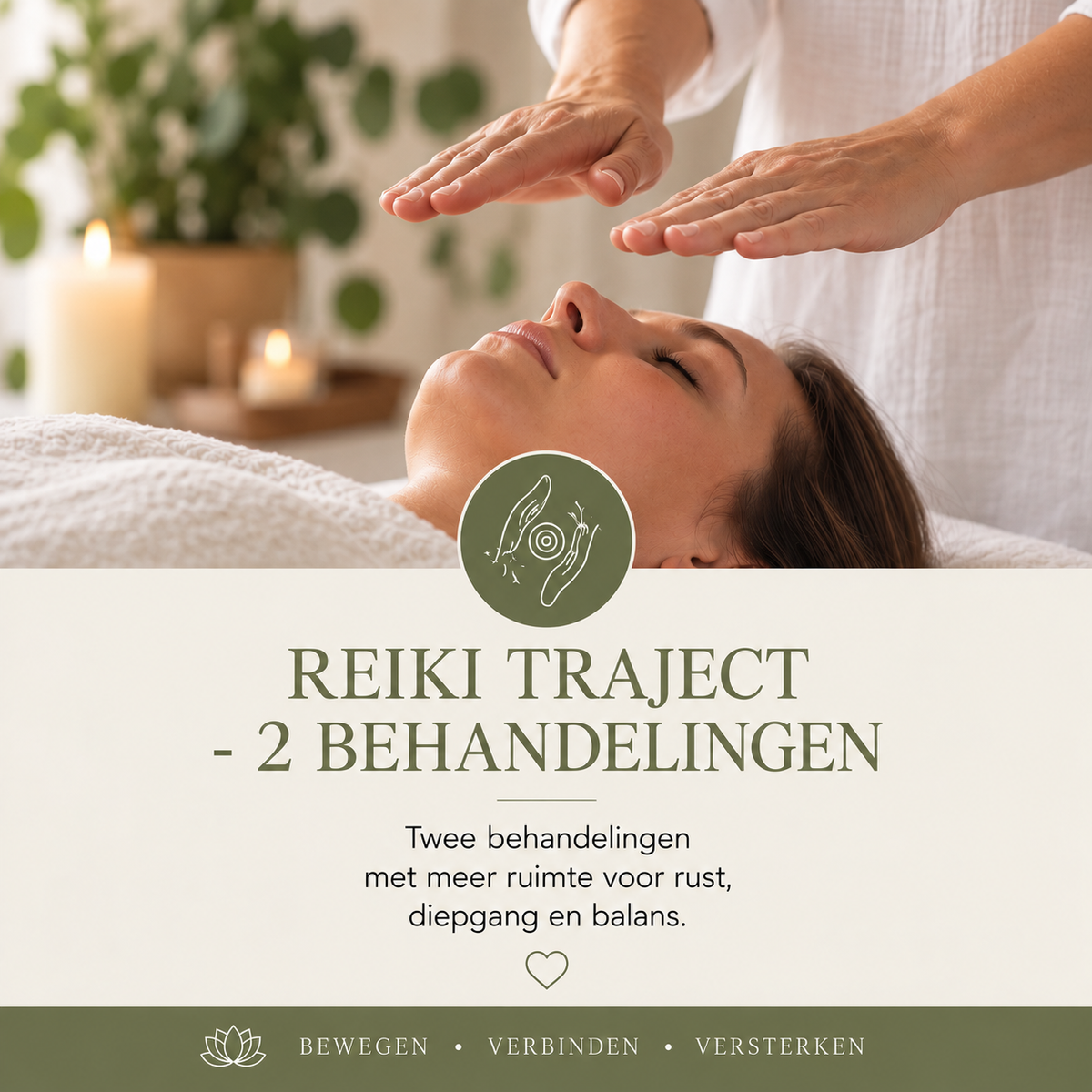Reiki traject - 2 behandelingen